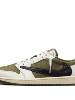 Air Jordan 1 Retro Low OG SP x Travis Scott ‘Reverse Olive’