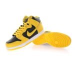 Dunk High Black Varsity Maize